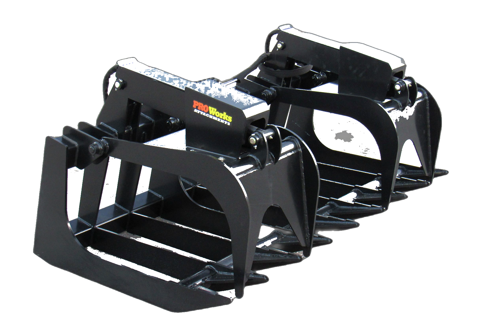 Skid steer grapple bucket