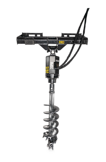 Hydraulic auger attachment