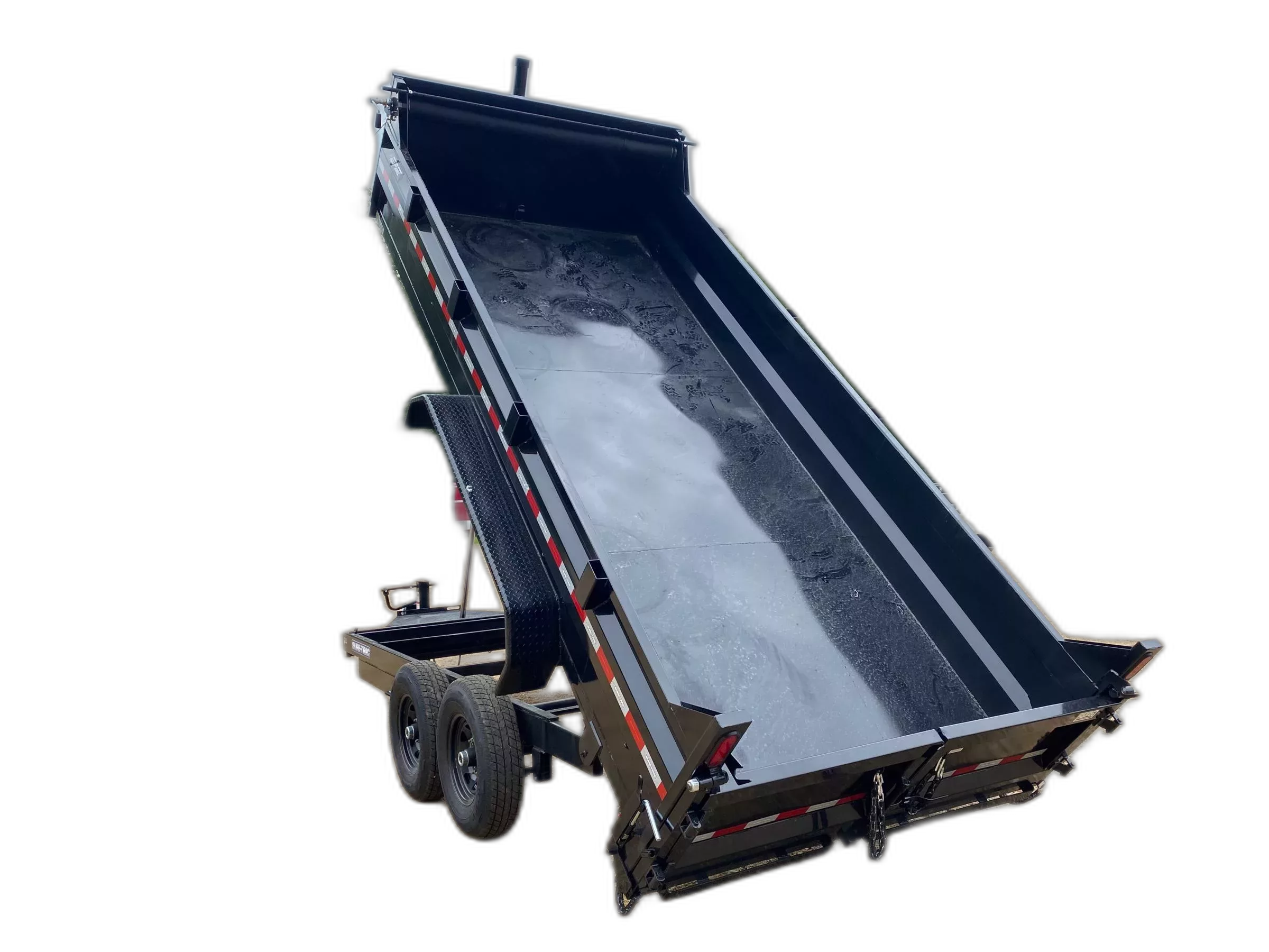 Sure-Trac Pro Series Telescopic Dump trailer